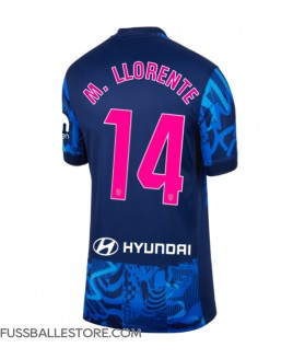 Günstige Atletico Madrid Marcos Llorente #14 3rd trikot Damen 2024-25 Kurzarm